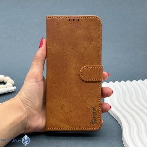 قاب موبایل Xiaomi Poco X7 مدل کیف جاکارتی چرمی