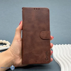 قاب موبایل Xiaomi Poco X7 Proمدل کیف جا کارتی چرمی