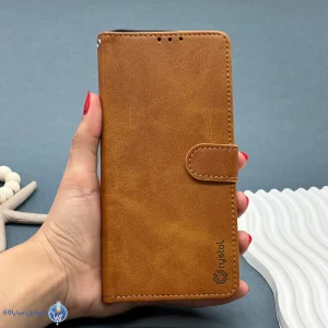 قاب موبایل Galaxy S25 Ultra مدل کیف جاکارتی چرمی