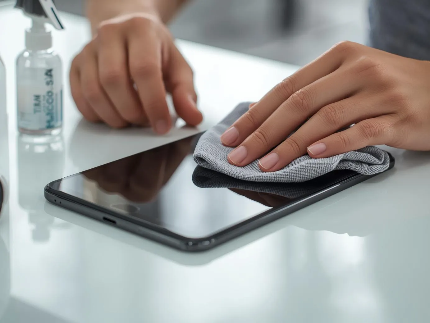 اشتباهات رایج هنگام تمیز کردن گلس و قاب موبایل