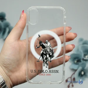 قاب موبایل iphone XS مدل Polo شفاف مگسیف کد 078