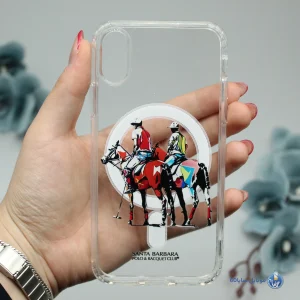 قاب موبایل iphone XS مدل Polo شفاف مگسیف کد 077