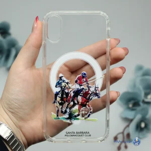 قاب موبایل iphone xs مدل Polo شفاف مگسیف کد 076