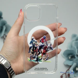 قاب موبایل iphone 13 مدل POLO شفاف مگسیف کد 098