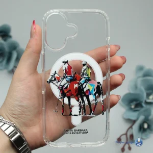 قاب موبایل iphone 17 مدل POLO شفاف مگسیف کد 0113