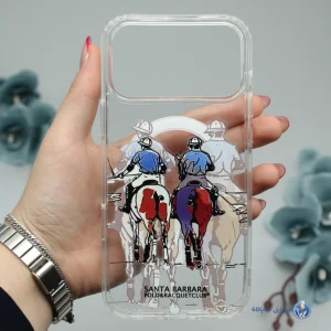قاب موبایل iphone 17 Pro max مدل POLO شفاف مگسیف کد 0119