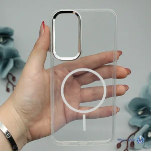 قاب موبایل  Galaxy A36  سامسونگ مدل شفاف ژله ای طرح مگسیف
