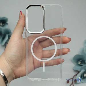 قاب موبایل Galaxy A57 سامسونگ مدل شفاف ژله ای طرح مگسیف