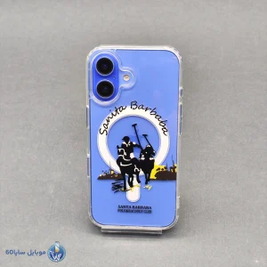 قاب موبایل iphone 16 مدل polo شفاف مگسیف 004
