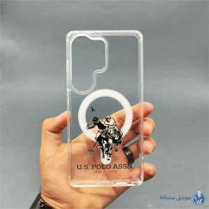 قاب موبایل Samsung S26 Ultra مدل Polo شفاف مگسیف کد 066