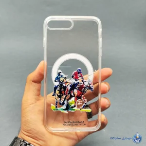 قاب موبایل iphone 7 plus مدل Polo شفاف مگسیف کد 075