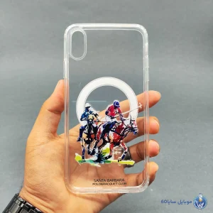 قاب موبایل iphone XS Max مدل Polo شفاف مگسیف کد 079