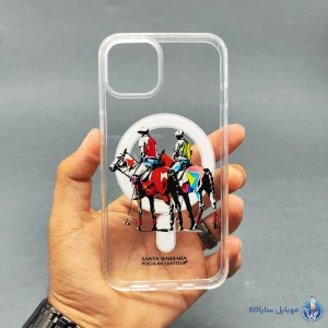 قاب موبایل iphone 13 مدل POLO شفاف مگسیف کد 0100