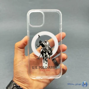قاب موبایل iphone 13 مدل POLO شفاف مگسیف کد 099