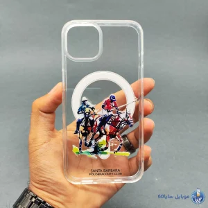 قاب موبایل iphone 13 مدل POLO شفاف مگسیف کد 098