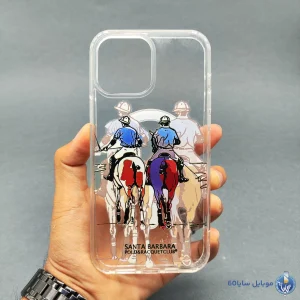 قاب موبایل iphone 13 Pro max مدل POLO شفاف مگسیف کد 0104