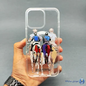 قاب موبایل iphone 16 Pro max مدل POLO شفاف مگسیف کد 0109