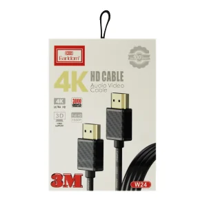کابل HDMI ارلدام  3 متری مدل W24 4K