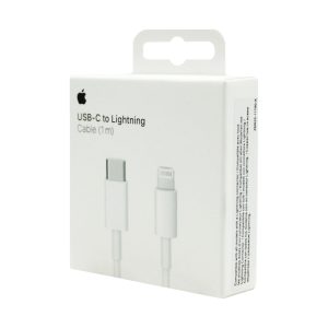 کابل تبدیل USB-C به لایتنینگ اورجینال iphone 13 طول 1متر