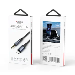 کابل AUX  یسیدو مدل YAU35  لایتنینگ به 3.5MM